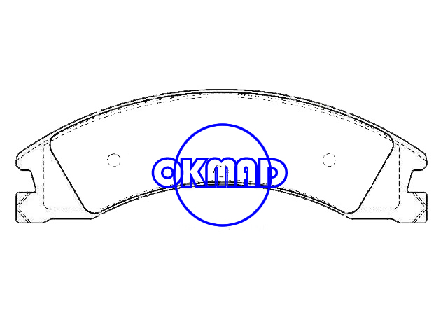 FORD TRUCK E-450 Plaquette de frein Super Duty FMSI : 8442-D1330 OEM : 8C2Z-2200-B, F1330